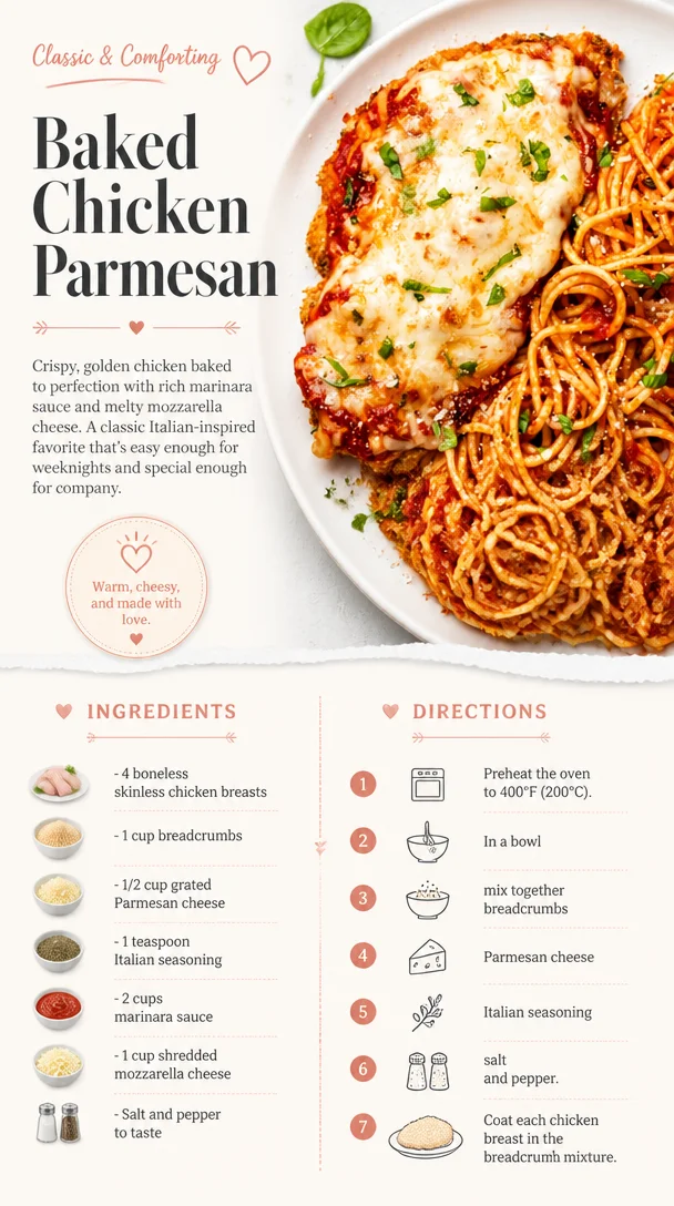 Baked Chicken Parmesan