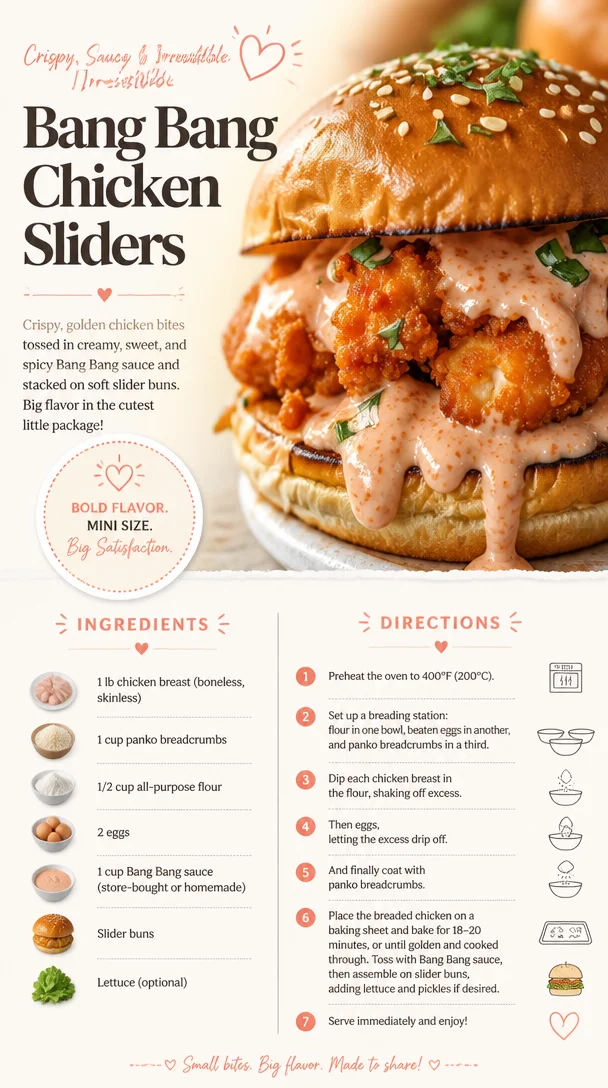 Bang Bang Chicken Sliders