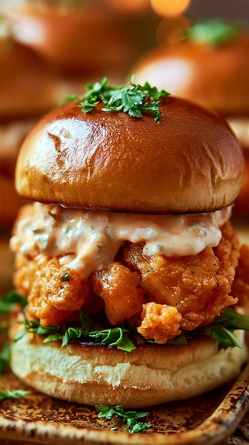 Bang Bang Chicken Sliders