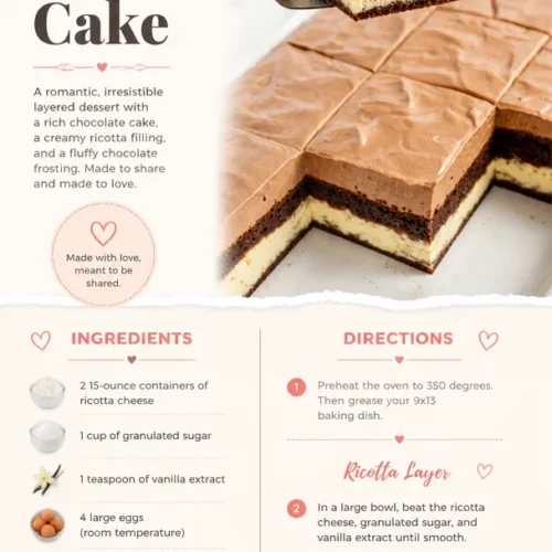 Delicious Italian Love Cake, perfect for Valentine's Day dessert.