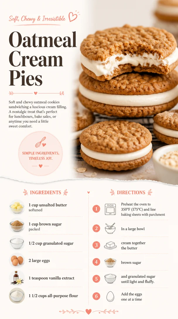 Oatmeal Cream Pies