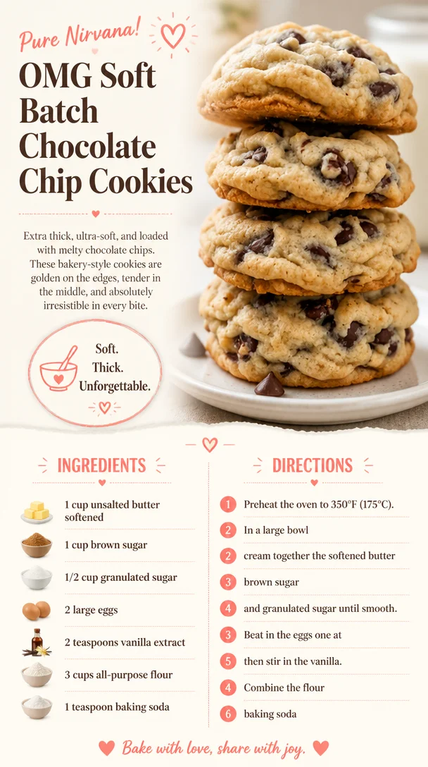 OMG Soft Batch Chocolate Chip Cookies (Pure Nirvana!)