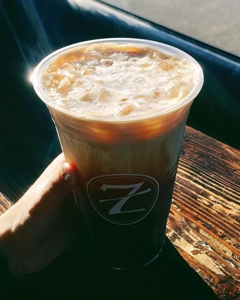 A refreshing drink from 7Brew Order showcasing its vibrant flavors