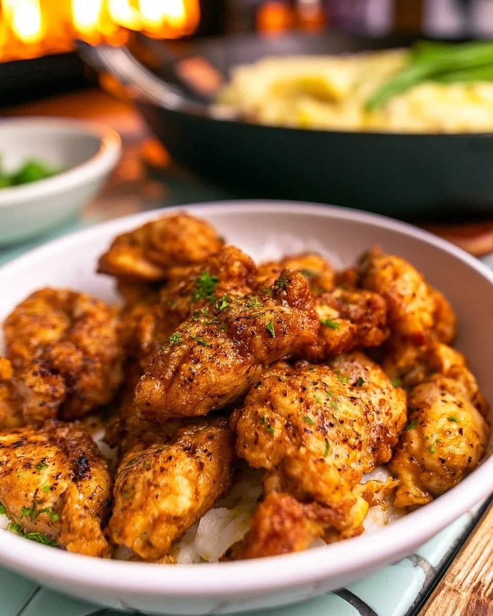 Buttery Chicken Bites Recipe
