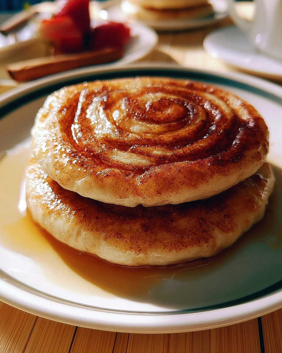 Cinnamon Swirl Pancakes Recipe