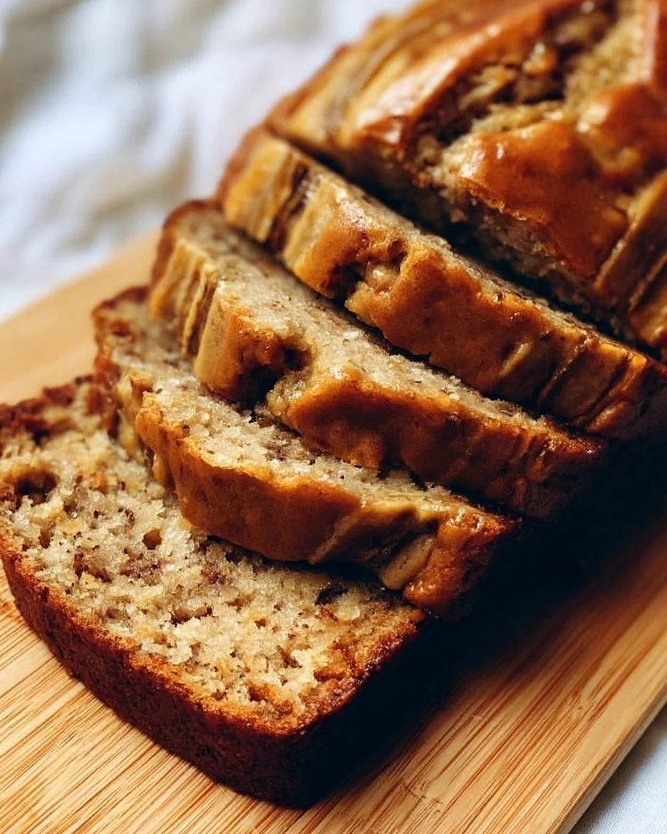 Classic Banana Bread with Honey