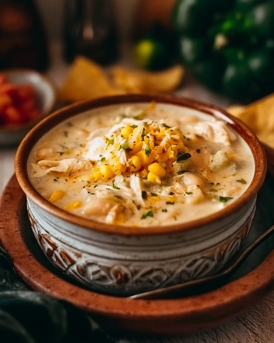 Creamy White Chicken Chili Recipe