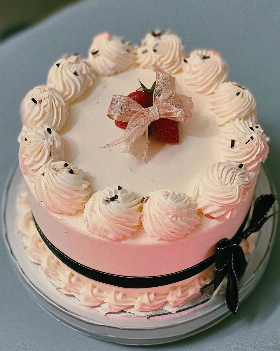 Cute Libra Season Birthday Cake