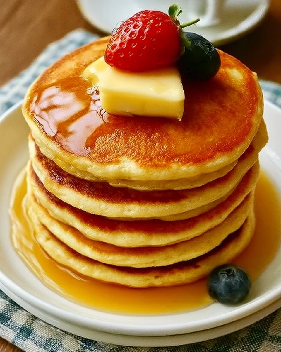 Easy Fluffy Pancakes Recipe