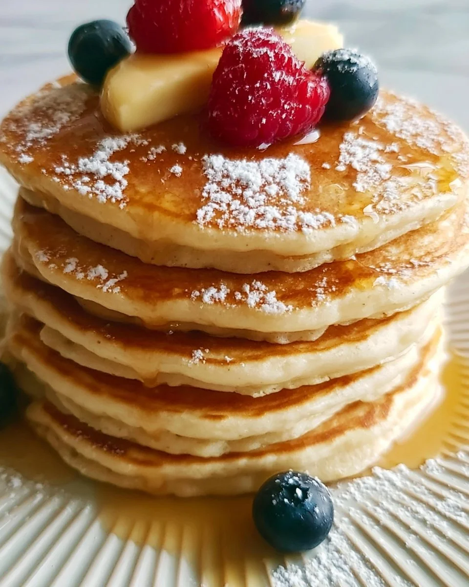 Easy Homemade Pancakes Recipe