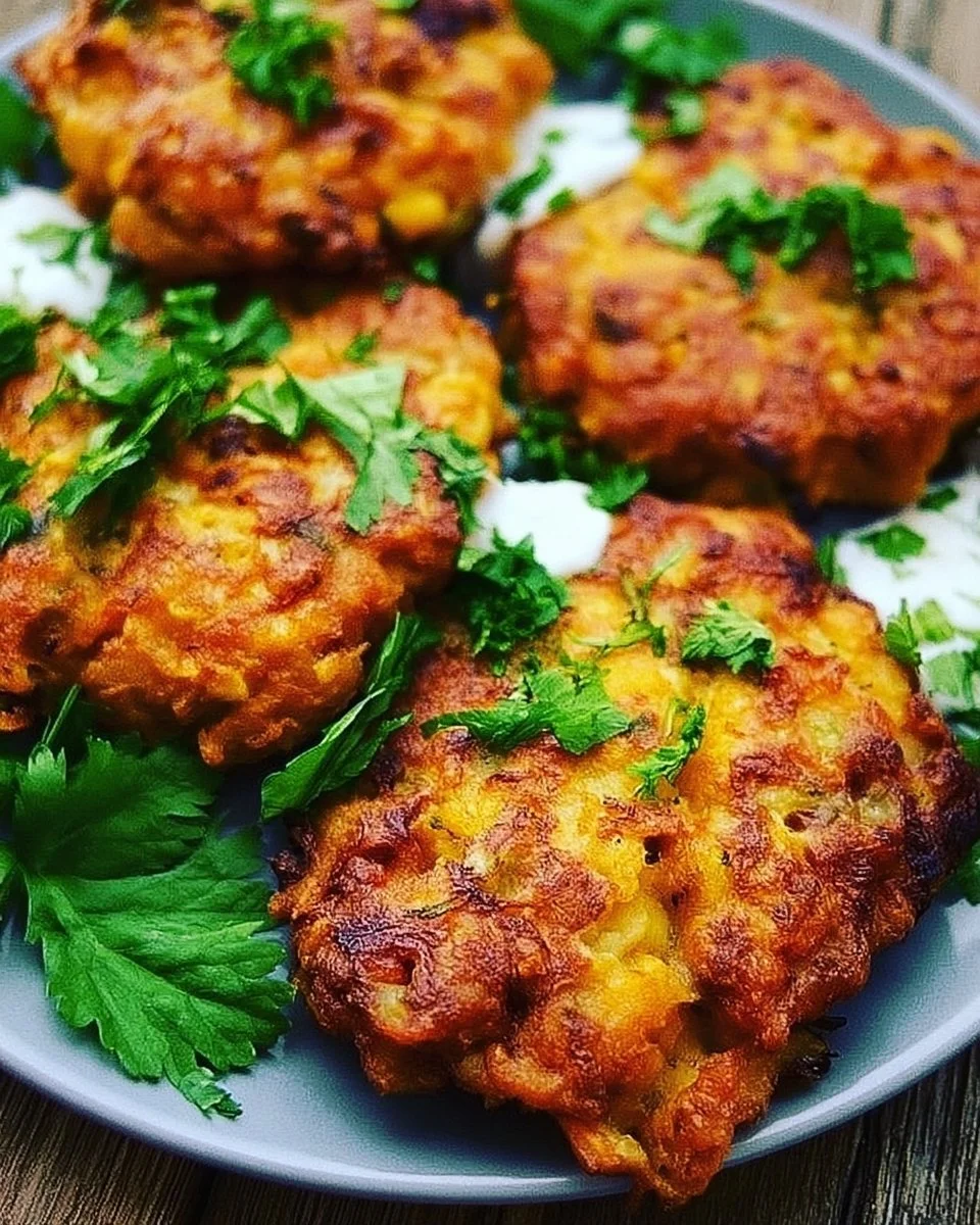 Easy Vegetable Fritters Recipe