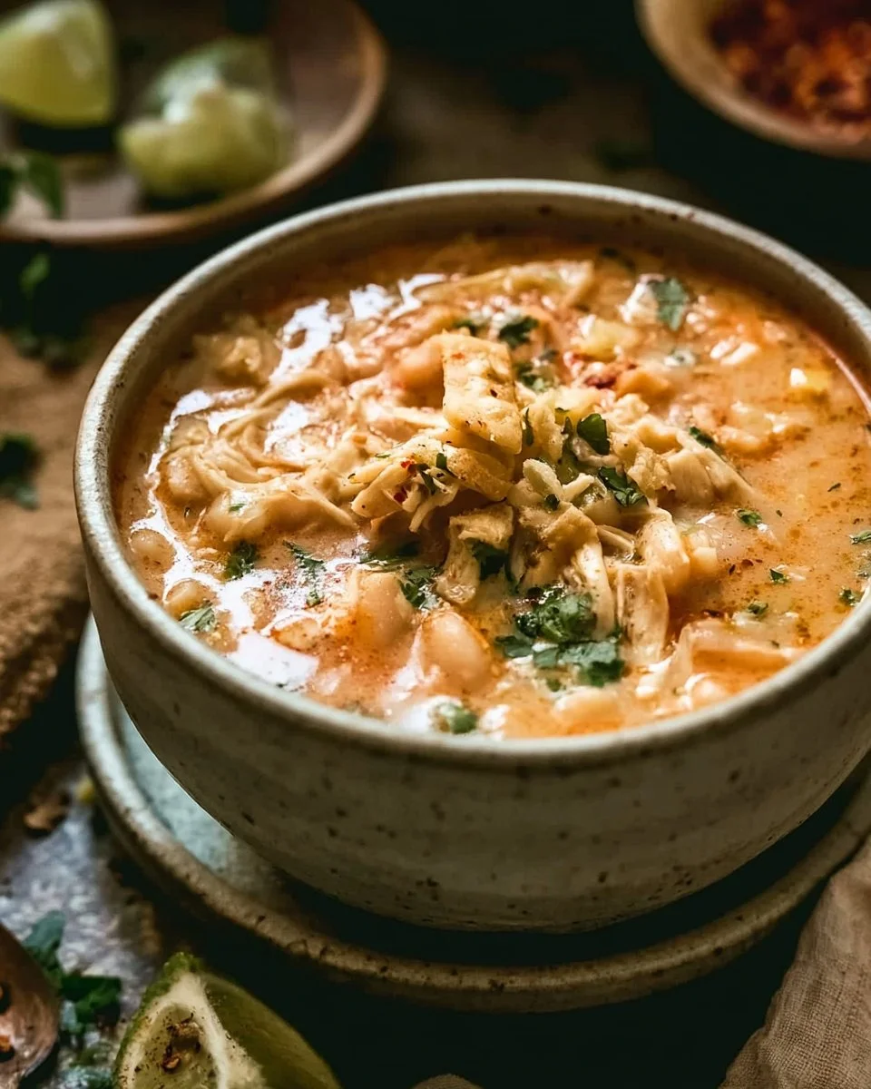 High-Protein White Chicken Chili for a Healthy Meal