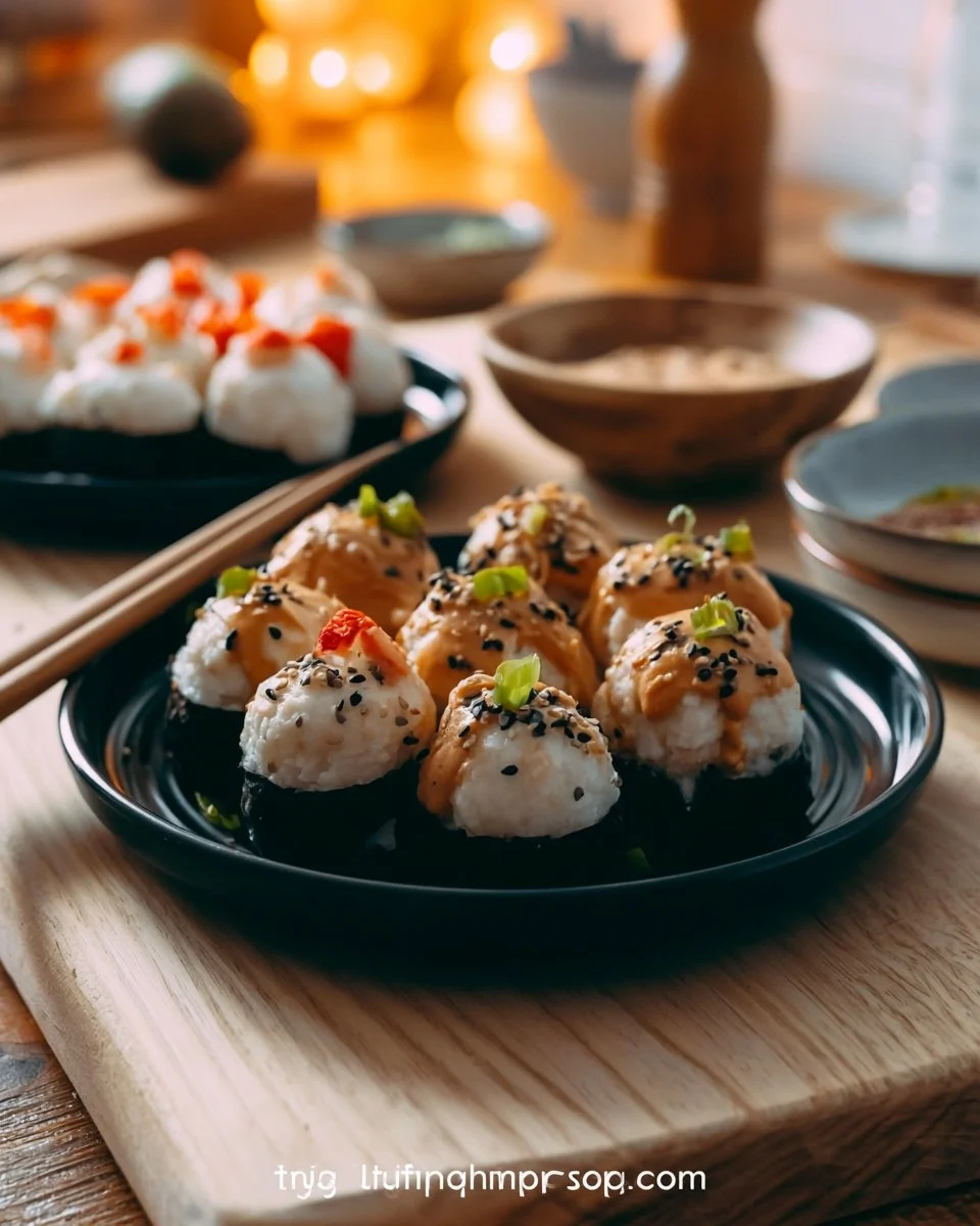 Homemade Sushi Recipes: Sushi Balls and Lunch Ideas