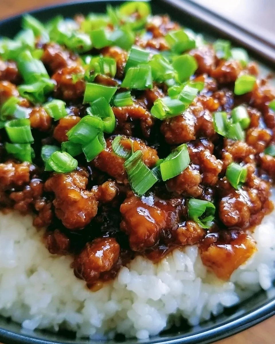 Honey Garlic Ground Turkey cooked in 25 minutes for a quick and tasty meal.