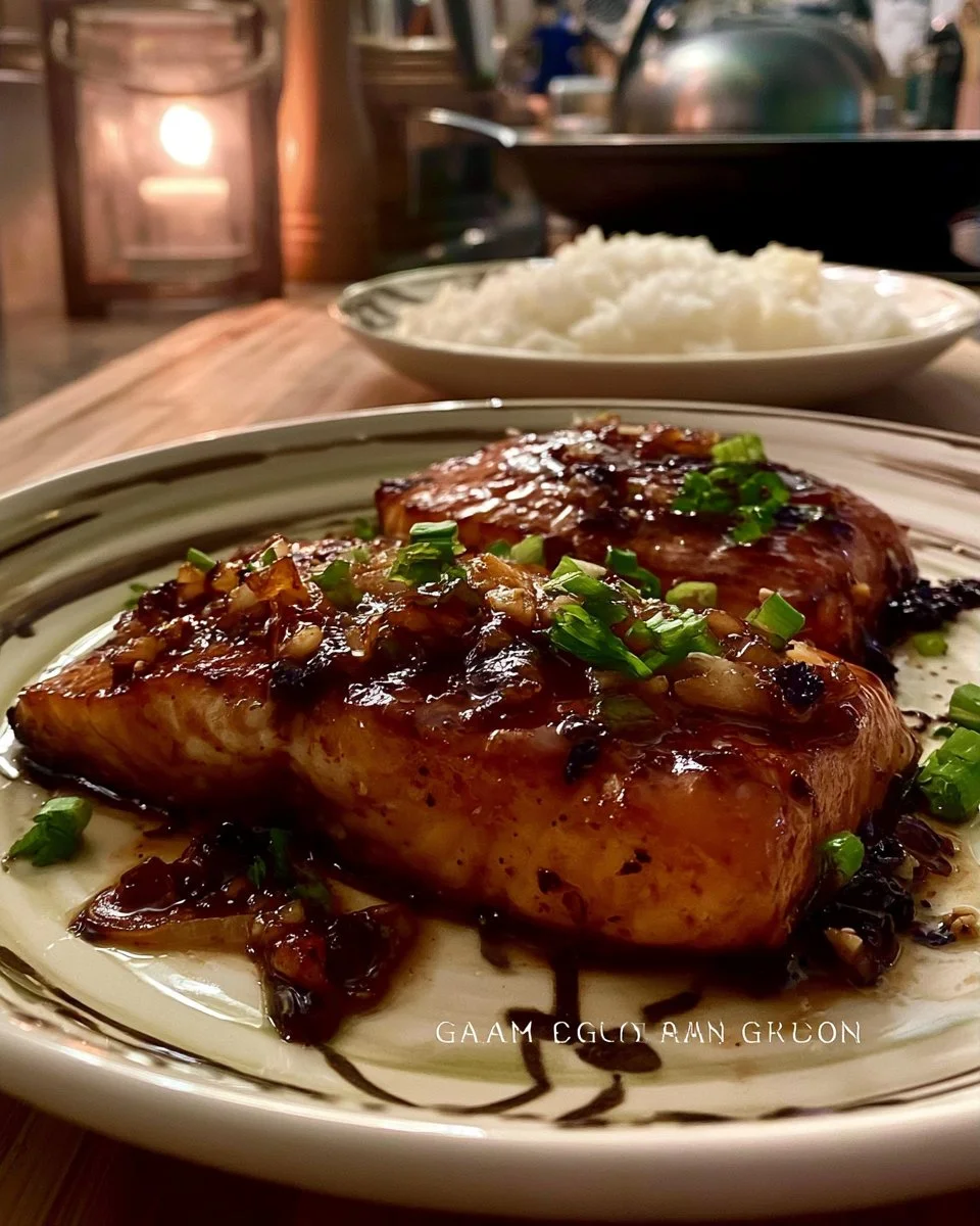Honey Garlic Salmon Recipe