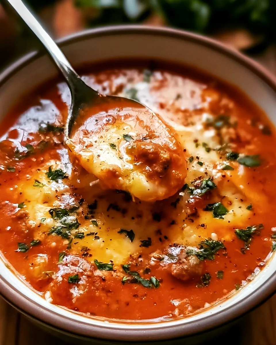 Keto Lasagna Soup: Low-Carb Recipe
