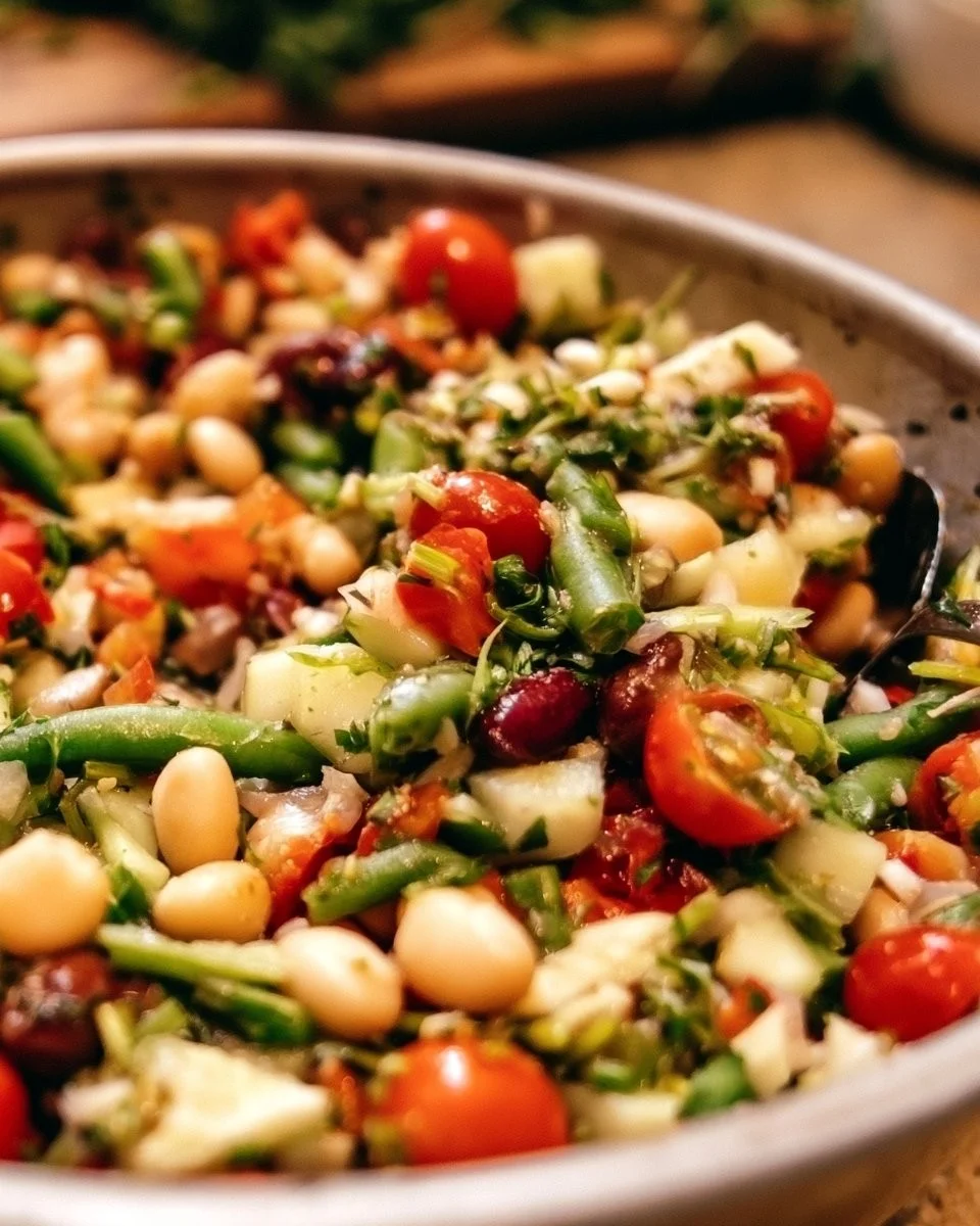 Mediterranean Bean Salad