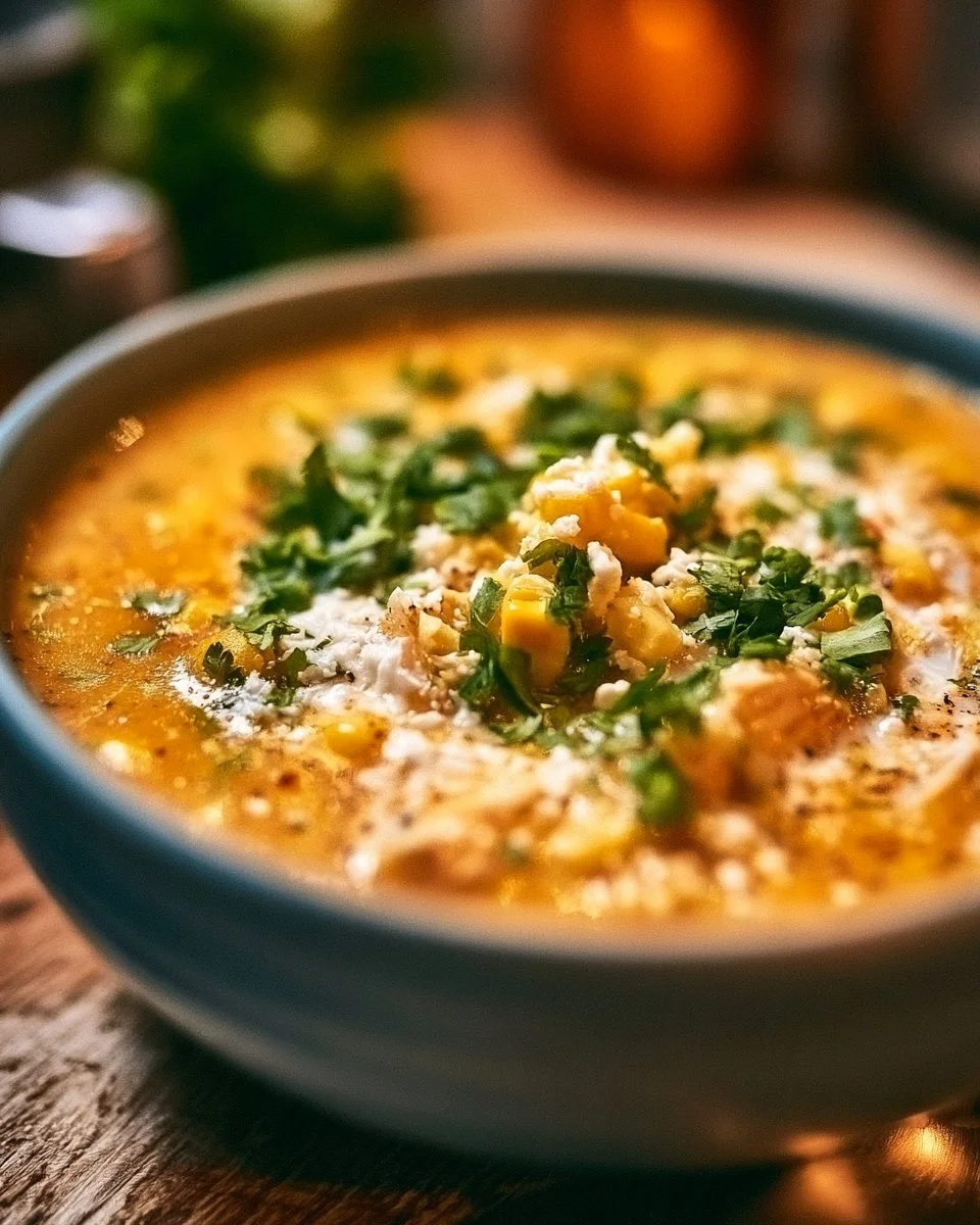 Mexican Street Corn Soup Recipe