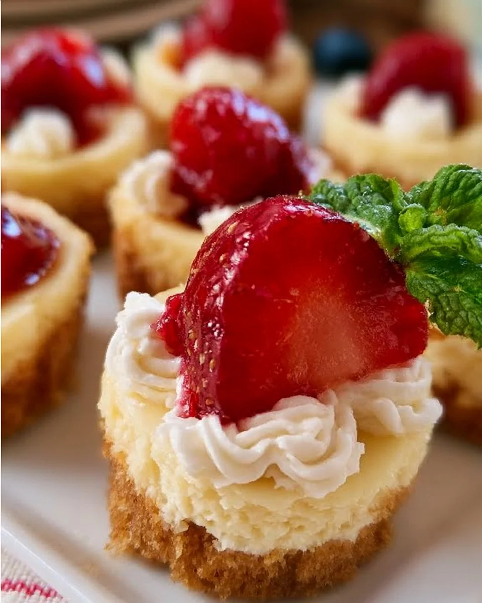 Mini Cheesecakes: Easy Bite-Sized Desserts