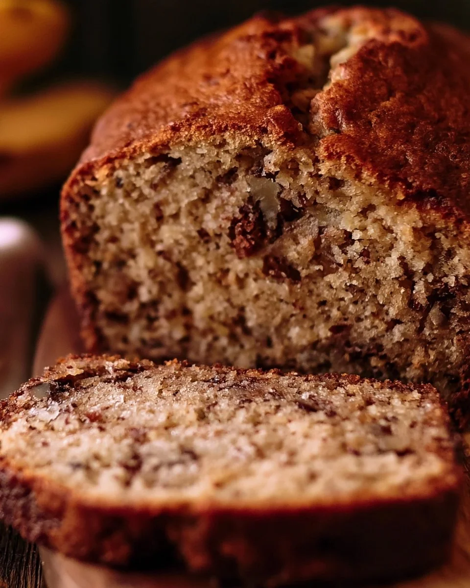 Moist Banana Bread Recipe (Easy)