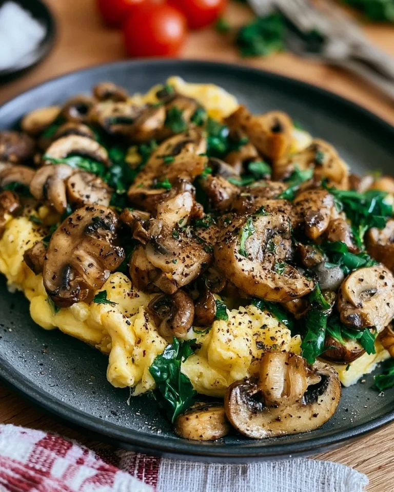 Delicious mushroom breakfast recipes featuring nutritious ingredients