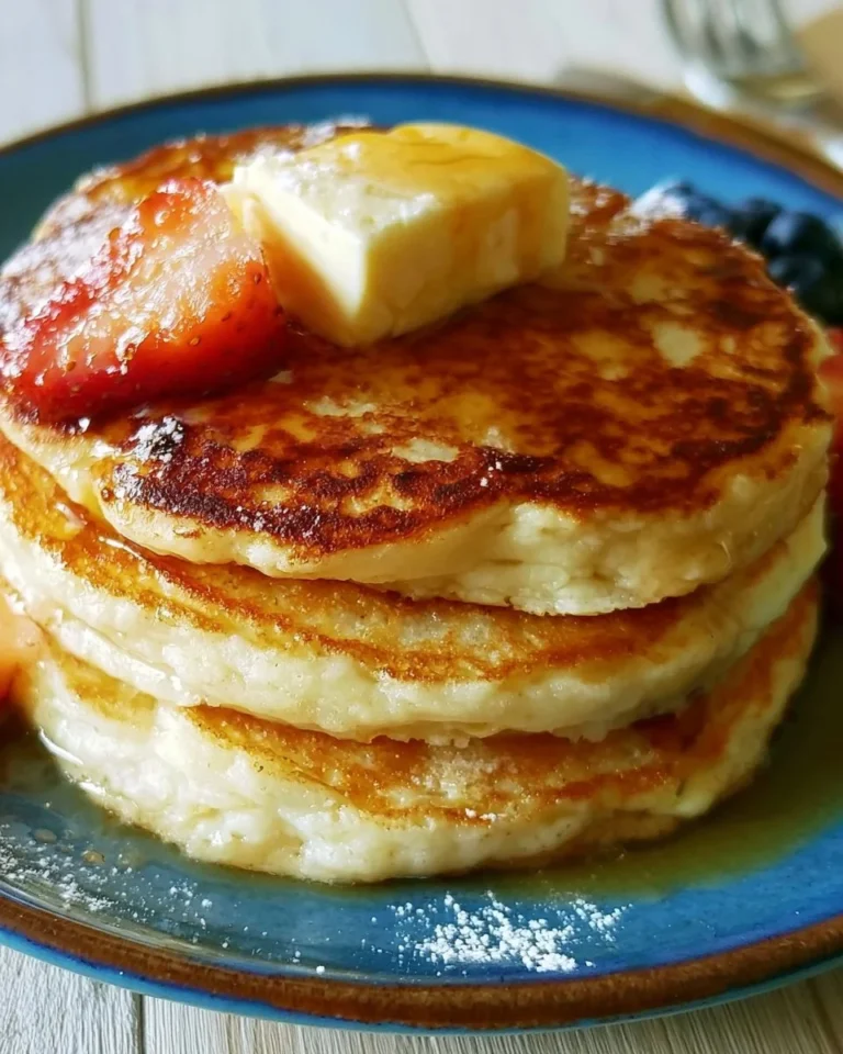 Delicious pancakes made from quick and easy pancake mix recipe