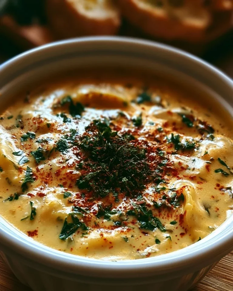 Delicious bowl of party soup perfect for gatherings