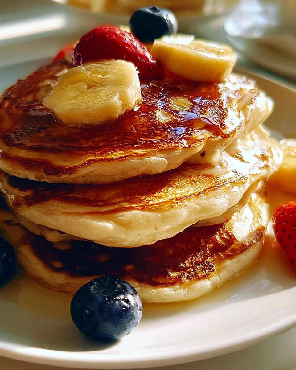 Quick Milk Pancakes Recipe