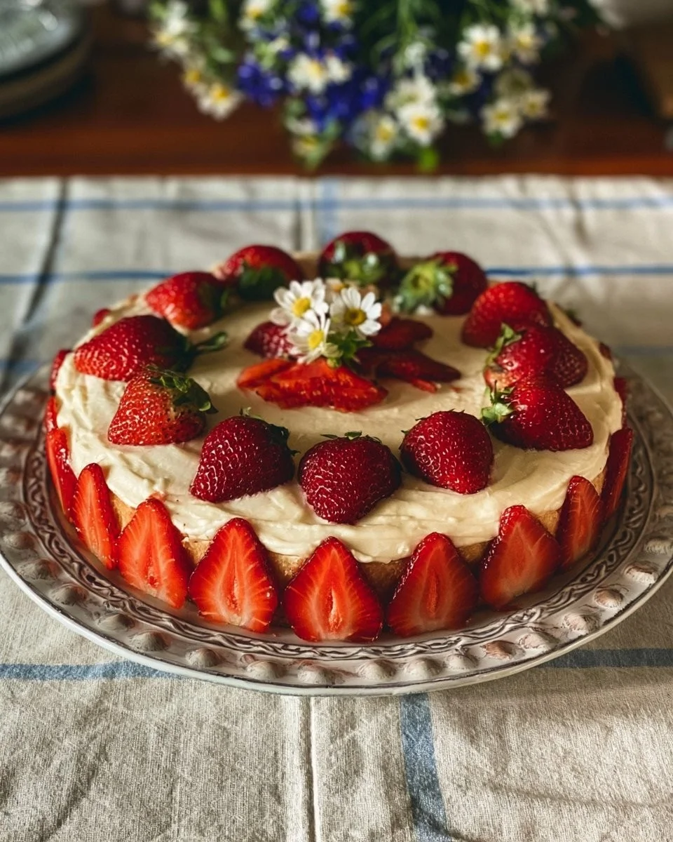 Strawberry Cake Recipe