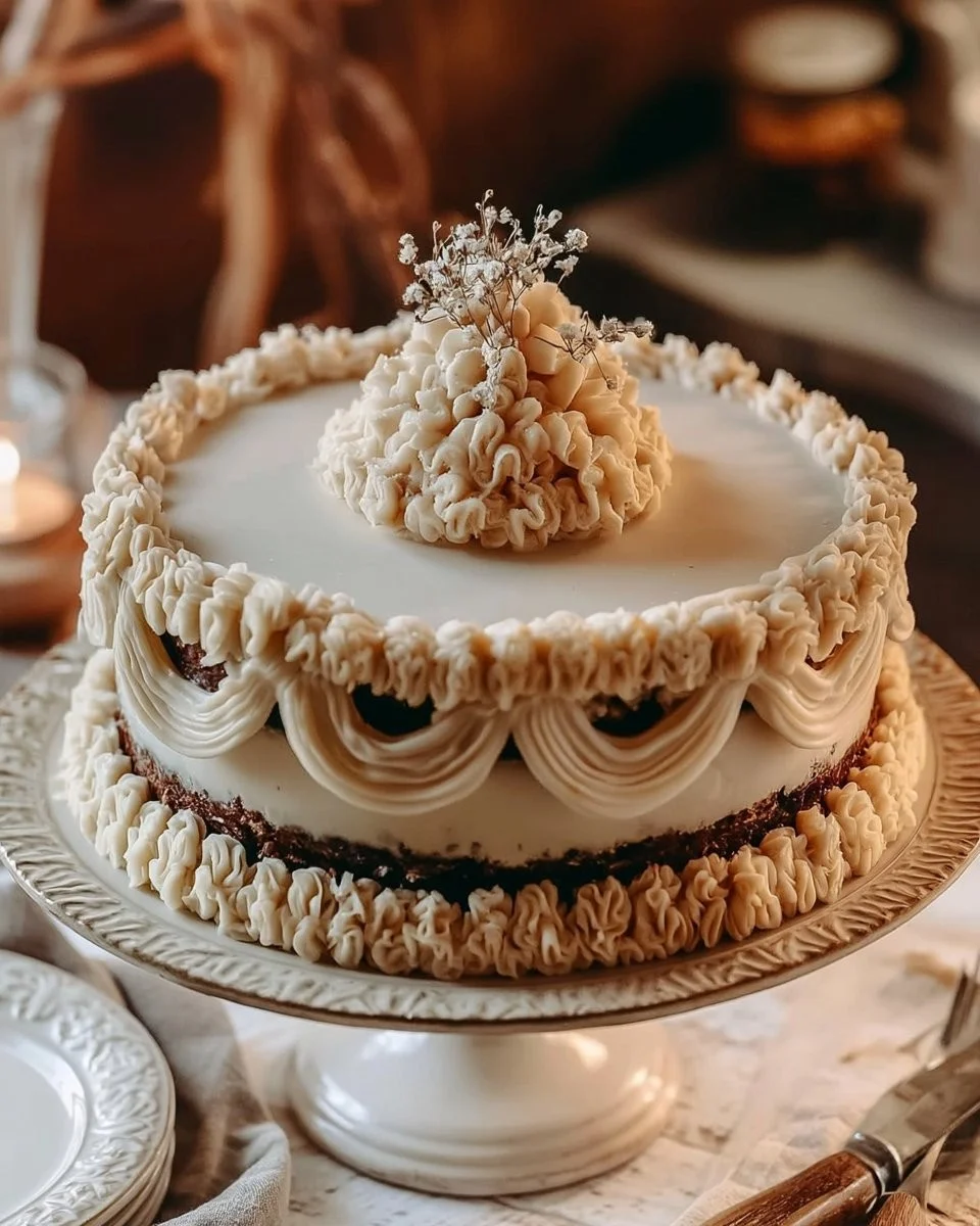Vintage Frill Cake