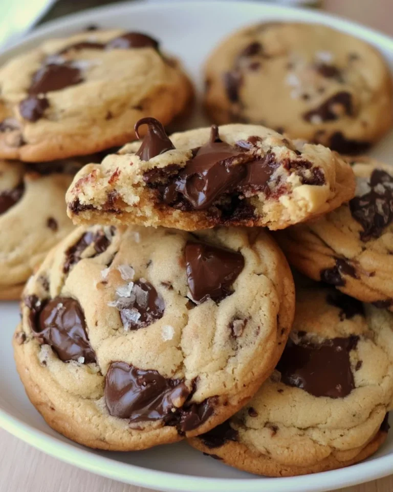 Freshly baked chocolate chip cookies by Jaques Torres