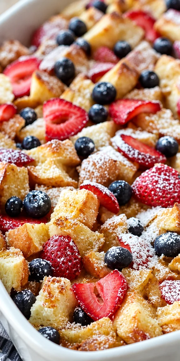 Best-Ever Berry French Toast Casserole Make-Ahead Overnight