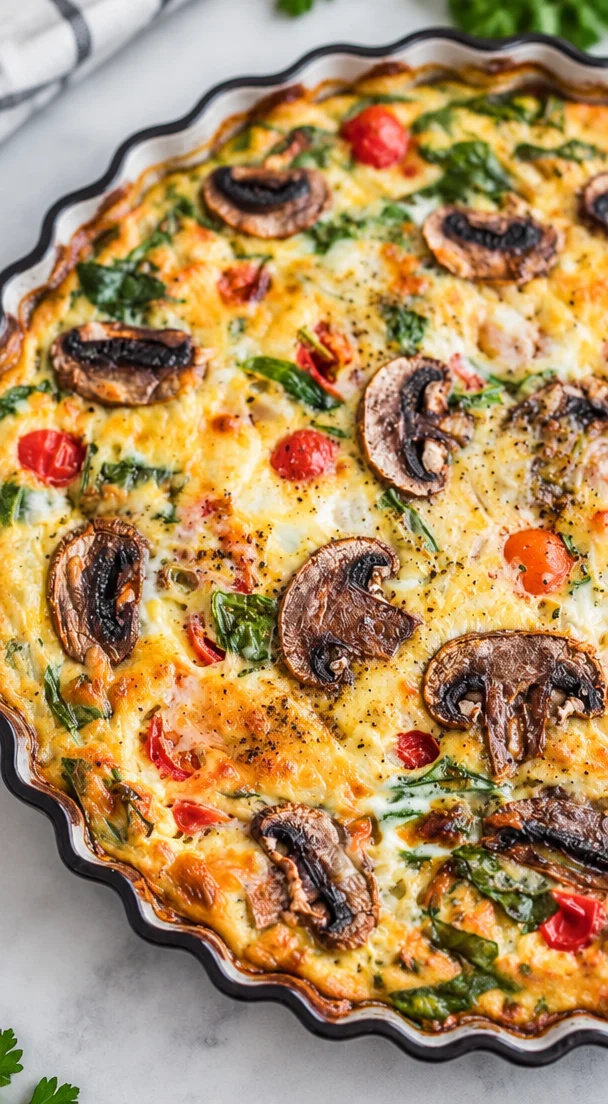Mushroom Frittata Best-Ever Easy Homemade Recipe